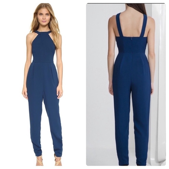Keepsake Detrimental Midnight Jumpsuit - Picture 1 of 6